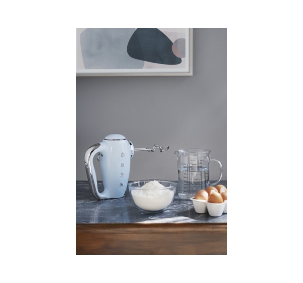 Smeg 50's Style Hand mixer HMF01PBEU Pastel Blue