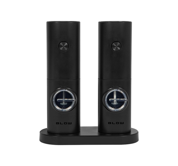 Electric salt and pepper grinder with window BLOW SP-01
