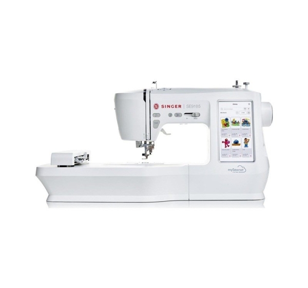 SINGER Sewing machine embroidery machine SE 9185 WiFi Electric current White