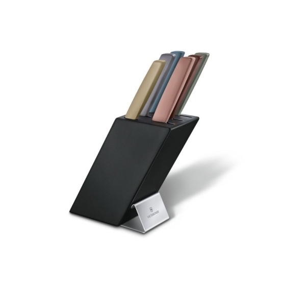 Victorinox Modern Knife Block, 6 pcs, beech