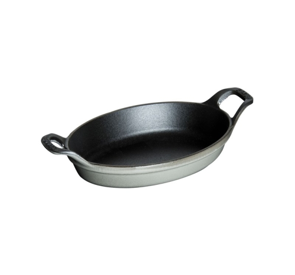 Staub Oval Mini Baking & Casserole Dish - 250 ml, Graphite