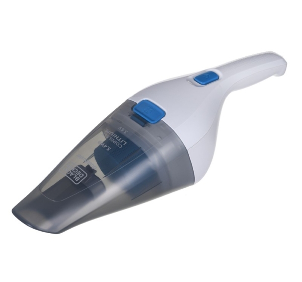 Black & Decker NVC115JL handheld vacuum Grey, White Bagless