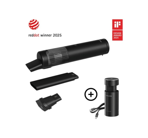 Starter Set: Cordless Vacuum + Battery Black