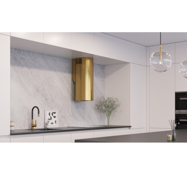 Wall-mounted hood MAAN Elba 2 W835 Gold gloss