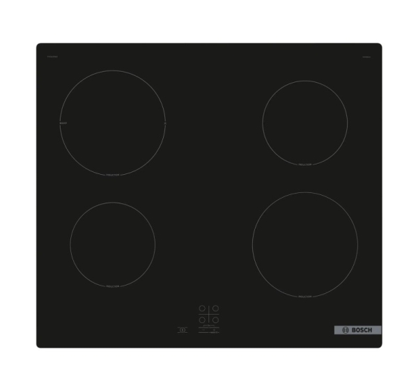 Bosch Serie 2 PUG61RAA5E hob Black Built-in 60 cm Zone induction hob 4 zone(s)