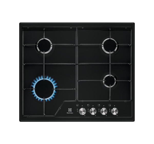 Electrolux EGS6424K hob Black Built-in 60 cm Gas 4 zone(s)