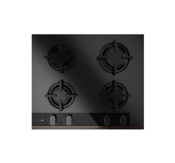 Teka GBC 64 Infinity G1 Black Built-in 60 cm Gas 4 zone(s)