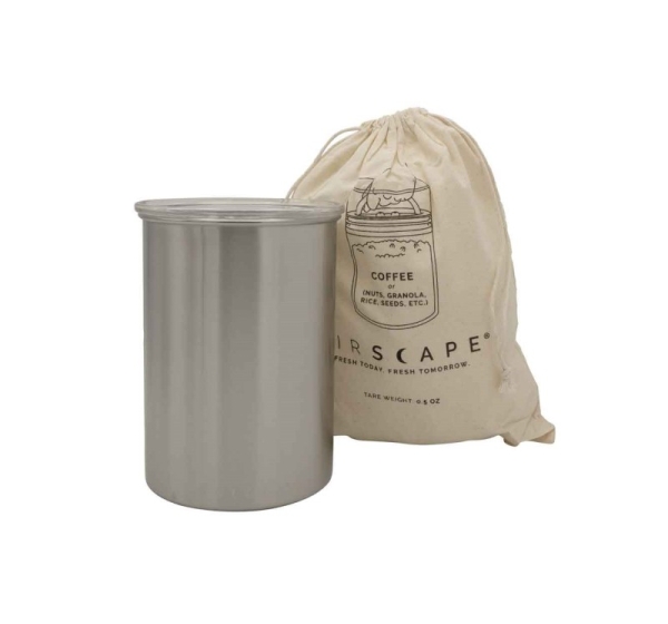 Airscape? Edelstahl-Aromabeh?lter mittel, silber geb?rstet