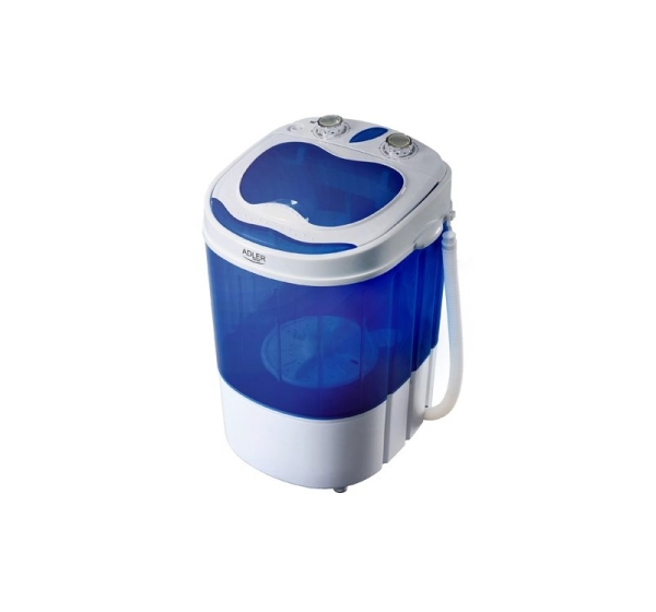 Adler AD 8051 washing machine Top-load 3 kg Blue, White