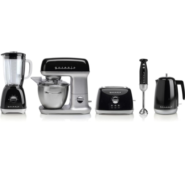 Gorenje MMC1000RLBK food processor 1000 W 4.5 L Black, Metallic
