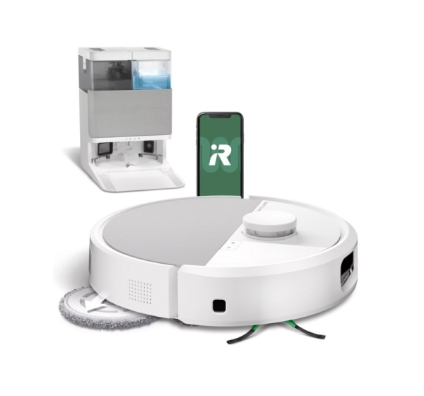 iRobot Roomba Plus 505 Combo Robot + AutoWash Dock White