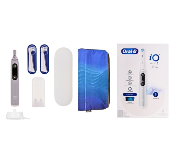 Oral-B iO Series 6 Grey Opal Luxe Edition electric toothbrush