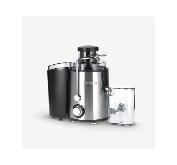 Severin ES 3566 Centrifugal juicer 400 W Black, Stainless steel