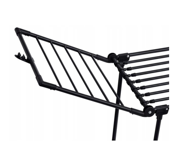 PROMIS MONZA clothes dryer, extendable + 2 wings, large, black