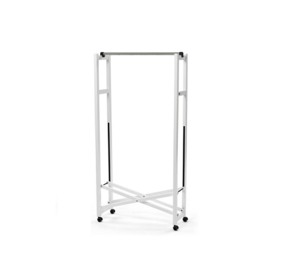 ARREDAMENTI GIULIUS Giulius Clothes Rack - 78 x 31 cm, White