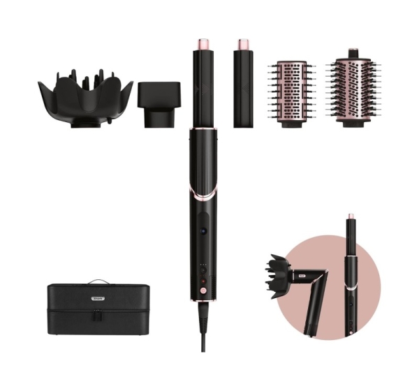 Shark FlexStyle 5-in-1 Multistyler Warm Black, Pink 1400 W 2.5 m