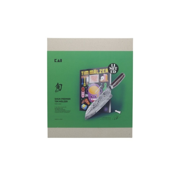 Kai Shun Premier Tim Mälzer Santoku Knife + Book
