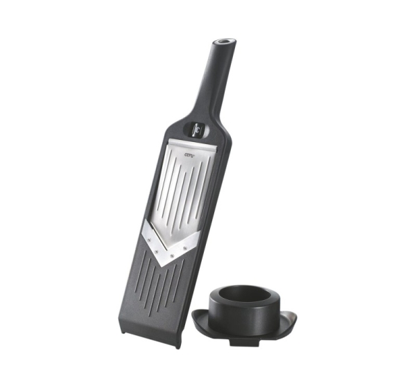 GEFU VIOLI slicer Manual Black ABS synthetics, Stainless steel