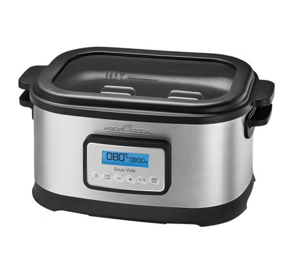 ProfiCook PC-SV 1112 8 L 520 W Black, Stainless steel