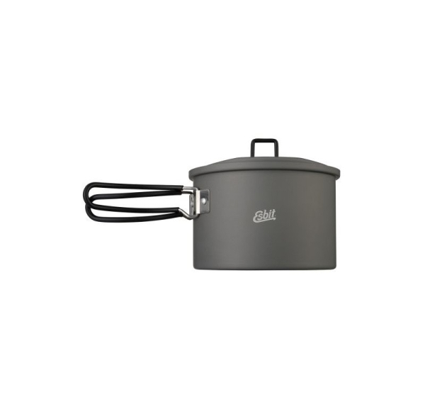 ESBIT PT1600HA camping cookware Pot 1.6 L Aluminium, Black