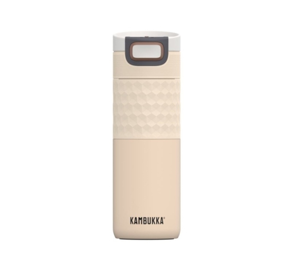 Kambukka Etna Grip Barely Beige - thermal mug, 500 ml