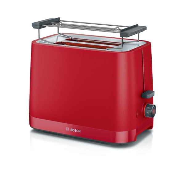 Bosch TAT3M124 toaster 2 slice(s) 950 W Red