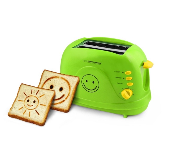 Esperanza EKT003 Toaster 750 W Green
