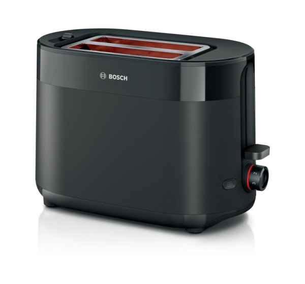 Bosch TAT2M123 toaster 2 slice(s) 950 W Black