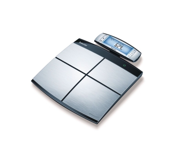 Beurer BF 105 Square Black, Stainless steel Electronic personal scale