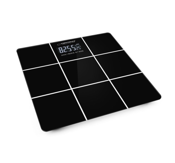 Esperanza EBS004 personal scale Rectangle Black Electronic personal scale