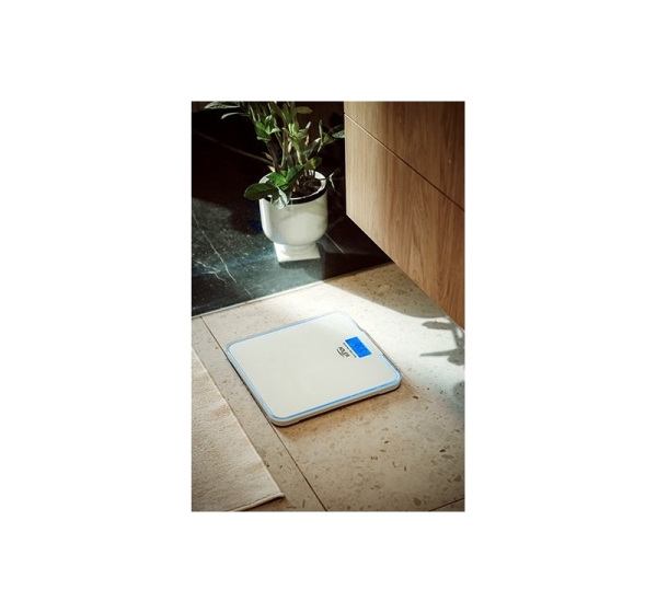 Bathroom scale ADLER AD 8183 with edge lighting White