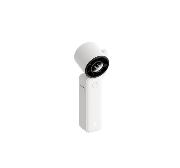 AECOOLY Halo 04 ICING Foldable Handheld Fan with Cooling Plate, White