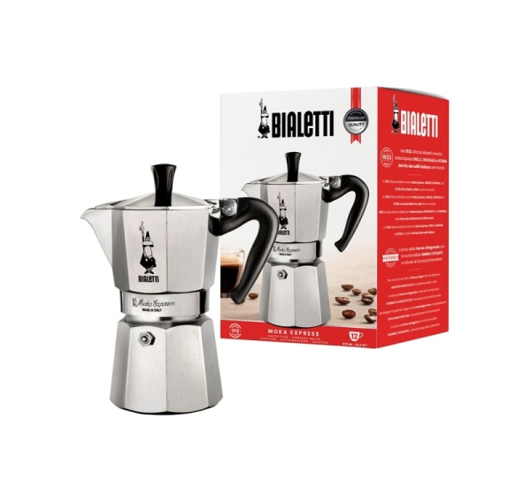 Bialetti Moka Express Moka pot 0.775 L Aluminium, Black