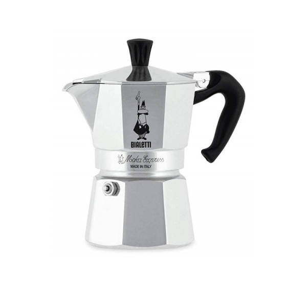 Bialetti Moka Express Moka pot 0.06 L Aluminium, Black