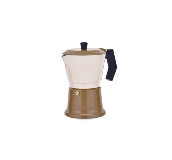 Aluminium moka pot MR-1657-9-BEIGE MAESTRO