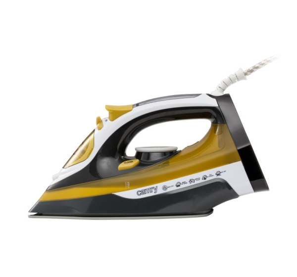 Camry CR 5029 iron Steam iron Black,Yellow 2400 W