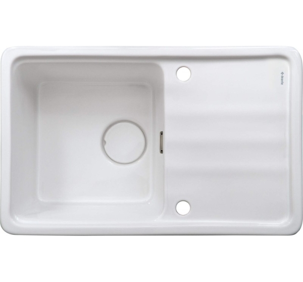 1-bowl ceramic sink with drainer