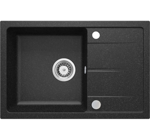 1-bowl granite sink with drainer