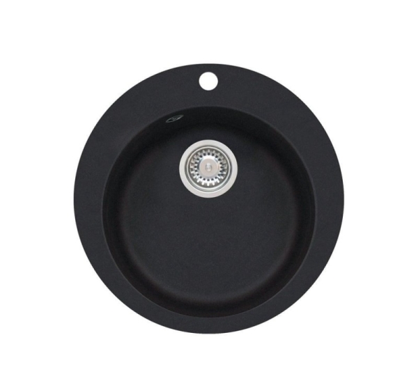 SINK KITCHEN + SIFON 9811091 BLACK