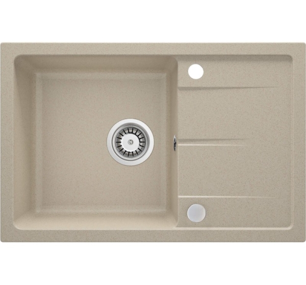 1-bowl granite sink with drainer