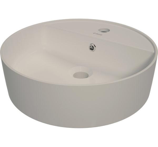 Umywalka ceramiczna nablatowa z miejscem na baterię