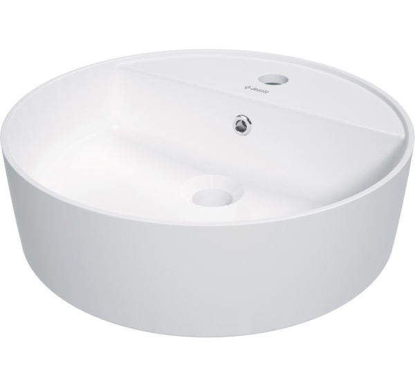 Umywalka ceramiczna nablatowa z miejscem na baterię