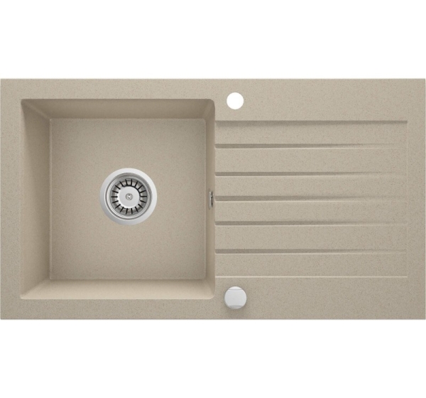 1-bowl granite sink with drainer