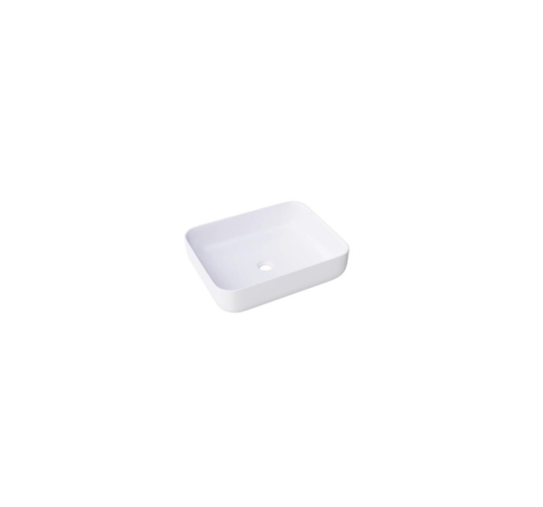 WASHBASIN CATANIA 385X385X140 WHITE