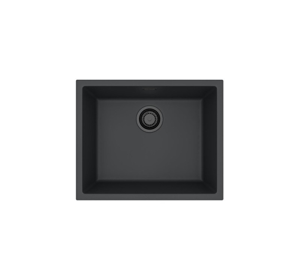 SINK OMNI 30 G90 WITH SYPHON BLACK