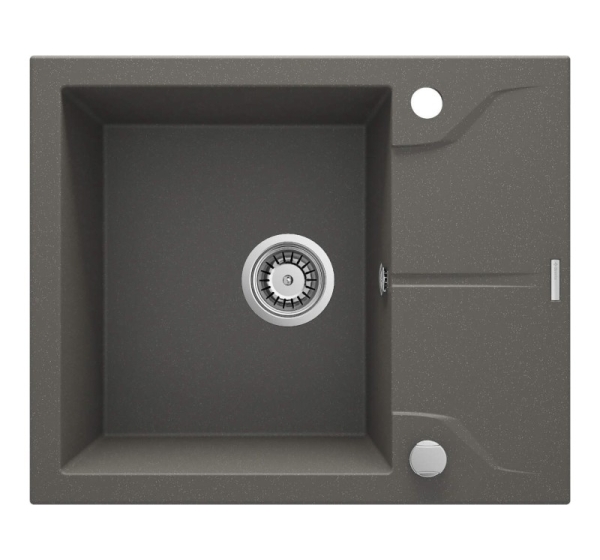 1-bowl granite sink with drainer