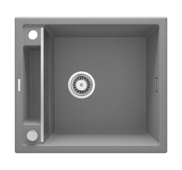 Magnetic 1-bowl granite sink