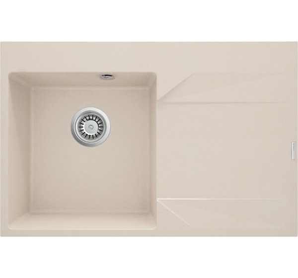 Granite sink 1-bowl with drainer - right