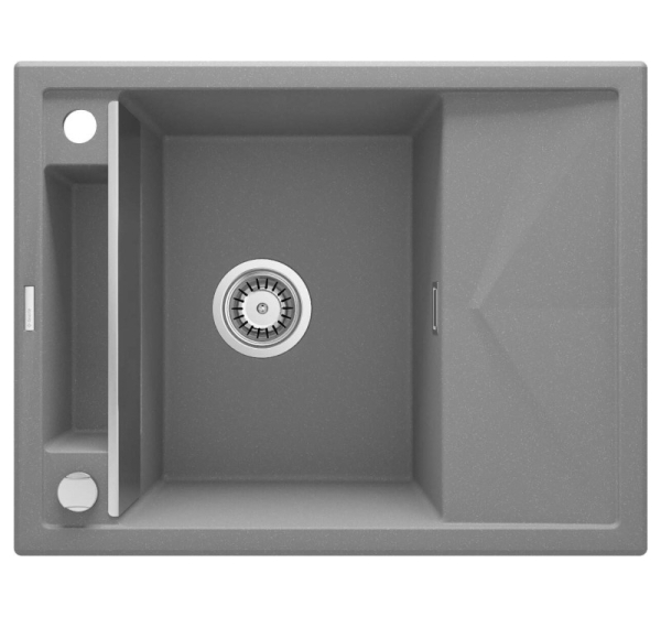 1-bowl magnetic granite sink with drainer