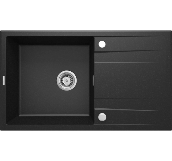1-bowl granite sink with drainer
